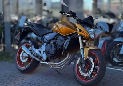 Honda cb 600f hornet  - amarela - 2010/2010