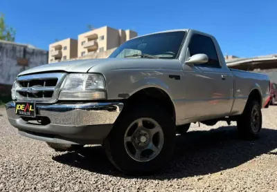 Ford ranger 4.0 xlt - prata - 1998/1998