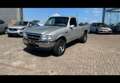 Ford ranger 4.0 xlt - prata - 1998/1998