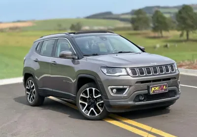 Jeep compass limited 2.0 4x2 flex 16v aut.  - cinza - 2018/2019