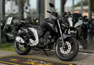 Yamaha fazer 250 fz25 - preta - 2022/2023
