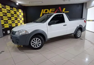 Fiat strada working hard 1.4 fire flex 8v cs - branca - 2019/2020
