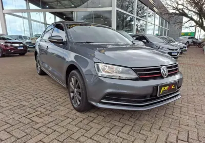 Volkswagen jetta trendline 1.4 tsi  - cinza - 2016/2016