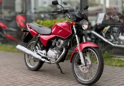 Honda cg-150 titan-esd - vermelha - 2006/2006