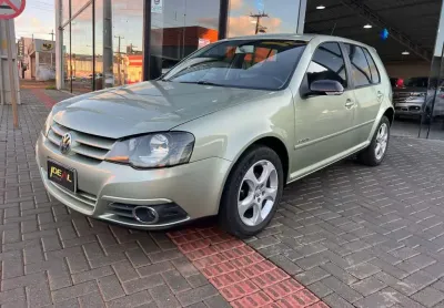 Volkswagen golf 1.6 sportline  - bege - 2007/2008