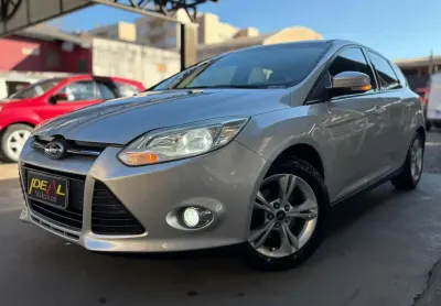 Ford focus 1.6 se - prata - 2014/2015