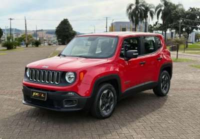 Jeep renegade sport - vermelha - 2015/2016