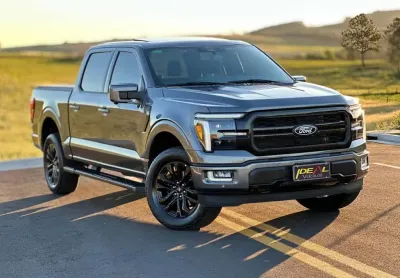 Ford f-150 lariat 4x4 5.0 v8  - cinza - 2024/2024