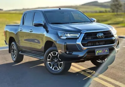 Toyota hilux cd srx 4x4 2.8 tdi 16v diesel aut.  - cinza - 2021/2022
