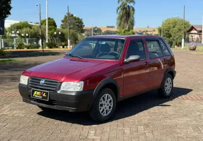 Fiat uno mille fire flex - vermelha - 2006/2006