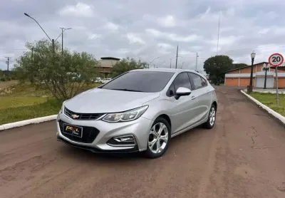 Chevrolet cruze lt turbo - prata - 2018/2018