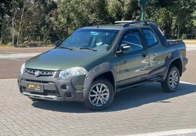 Fiat strada adventure cd - verde - 2013/2013