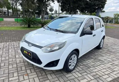 Ford fiesta flex - branca - 2012/2013