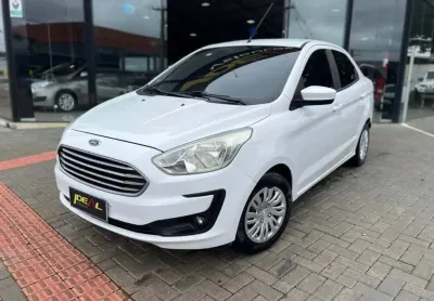 Ford KA SE 1.0 Plus - Branca - 2018/2019