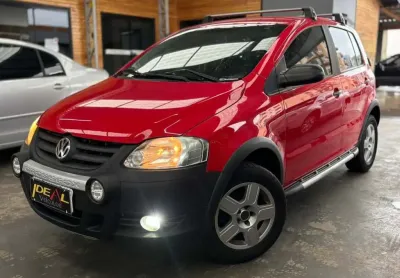 Volkswagen crossfox 1.6 mi  - vermelha - 2009/2010