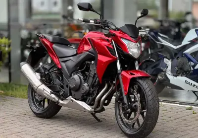 Honda cb 500 f - vermelha - 2013/2014