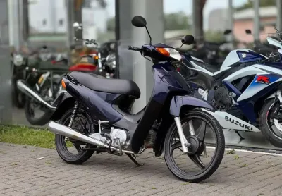 Honda c 100 mais - azul - 2004/2004