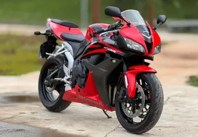 Honda cbr 600 rr - vermelha - 2008/2008