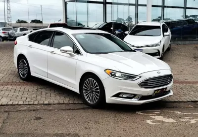 Ford fusion  titanium 2.0 awd  - branca - 2017/2018