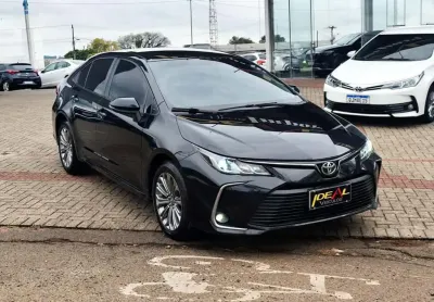 Toyota corolla xei 2.0 flex  - preta - 2020/2021