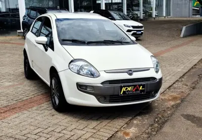 Fiat punto essence 1.6 flex 16v  - branca - 2012/2013