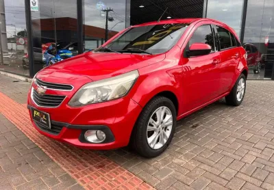 Chevrolet Agile Ltz 1.4 - Vermelha - 2013/2014
