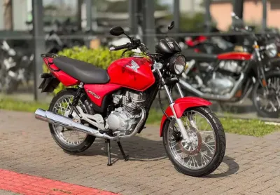 Honda cg-150 titan esd - vermelha - 2004/2004