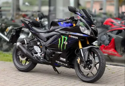 Yamaha yzf r-3 321/abs - preta - 2020/2021
