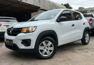 Renault kwid zen 1.0 - branca - 2021/2022