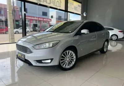 Ford focus titanium - prata - 2016/2016