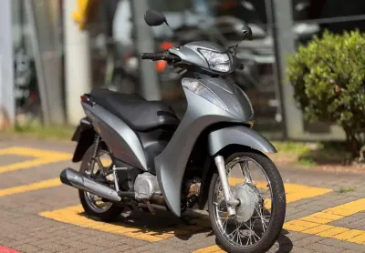 Honda Biz 125 BIZ es - Prata - 2011/2012