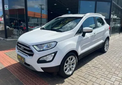 Ford ecosport titanium  - branca - 2020/2021