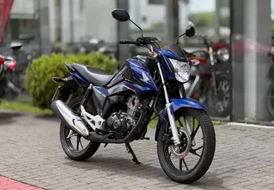 Honda cg-160 titan - azul - 2024/2024