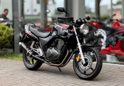 Honda cb 500 - - preta - 2001/2001