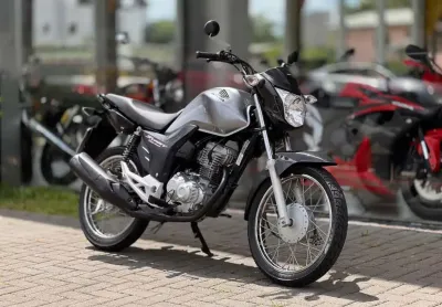 Honda CG-160 START - Prata - 2021/2022
