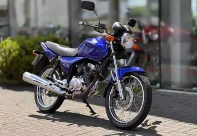 Honda cg-150 titan special edition  - azul - 2005/2005