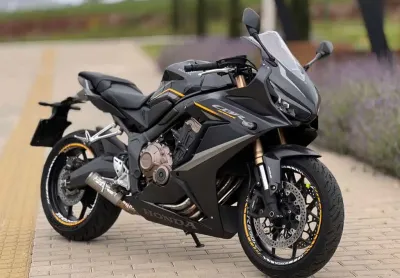 Honda cbr 650  650 r - cinza - 2023/2023