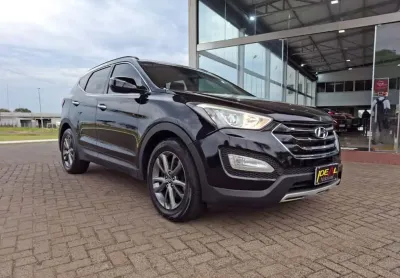 Hyundai santa fé gls 3.3 v6 4x4 - preta - 2013/2014