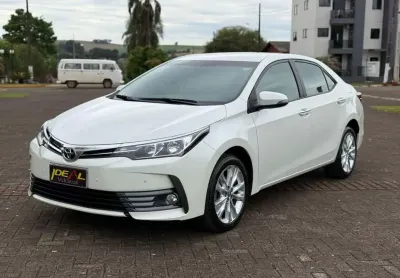 Toyota corolla xei 2.0 flex - branca - 2017/2018