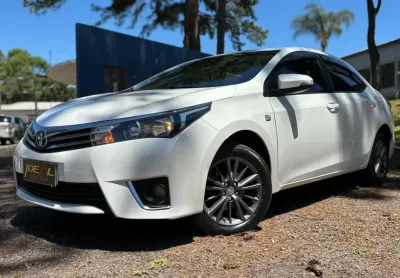 Toyota corolla xei 2.0 flex  - branca - 2014/2015