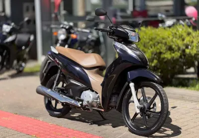 Honda biz 125 flex - preta - 2018/2018