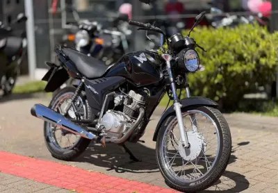 Honda cg-125 fan ks - preta - 2012/2012