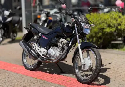 Honda cg-160 start - preta - 2024/2024