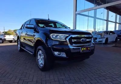 Ford ranger xlt 2.5 4x2 cd flex - preta - 2016/2017