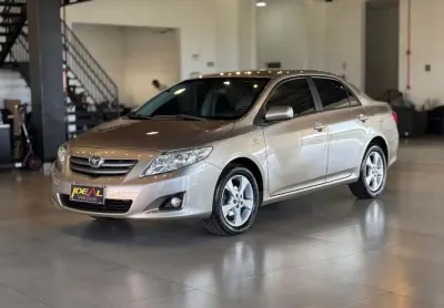 Toyota corolla xli - bege - 2009/2010