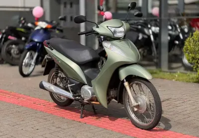 Honda biz 125 es - verde - 2011/2011