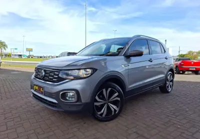 Volkswagen t-cross highline tsi - prata - 2023/2024