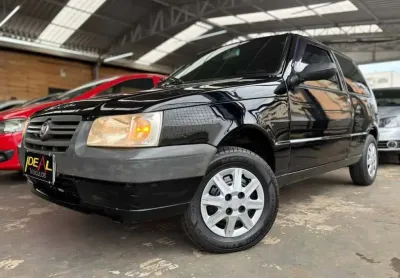 Fiat uno mille 1.0 - preta - 2010/2011