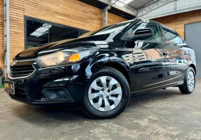 Chevrolet onix 1.0 lt - preta - 2018/2019