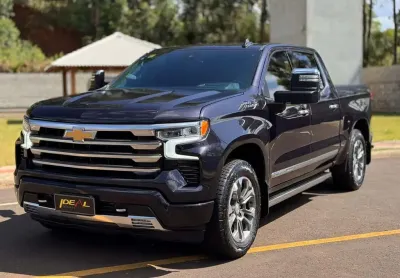 Chevrolet silverado high country 5.3 v8  - cinza - 2023/2024